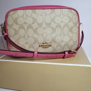 Coach jes Crossbody in signature canvas